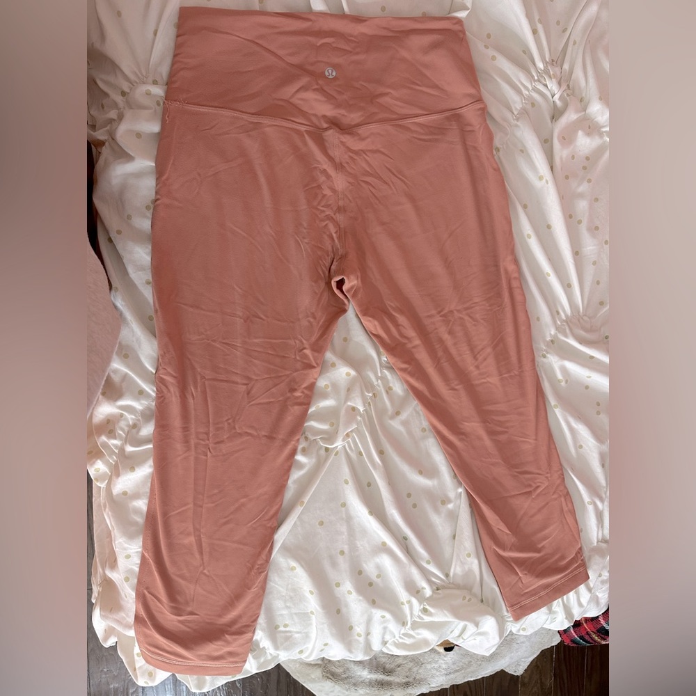 LULULEMON BRIER ROSE 25” ALIGN LEGGINGS
